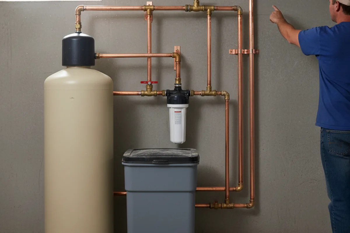 Whole-house water treatment system installed in Essex Fells